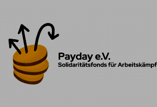 Payday Solidaritätsfonds für Arebitskämpfe Logo